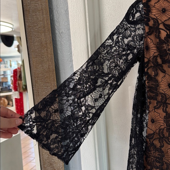 60s Eyelet Cocktail Dress - Picture 6 of 9